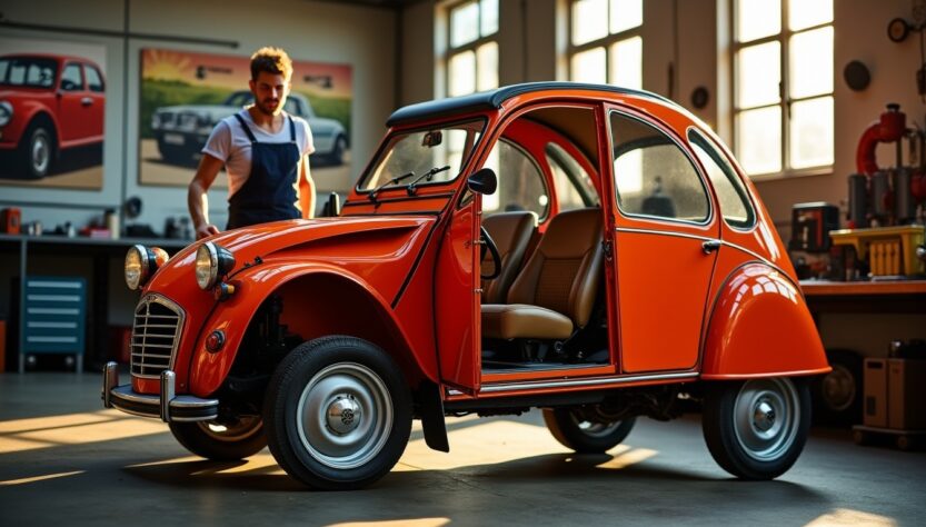 Rénovez les sièges de votre Citroën 2CV : le guide étape par étape pour une restauration parfaite